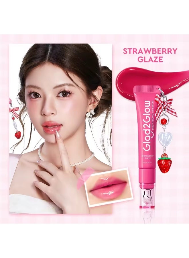 Glad2glow lip serum strawberry glaze